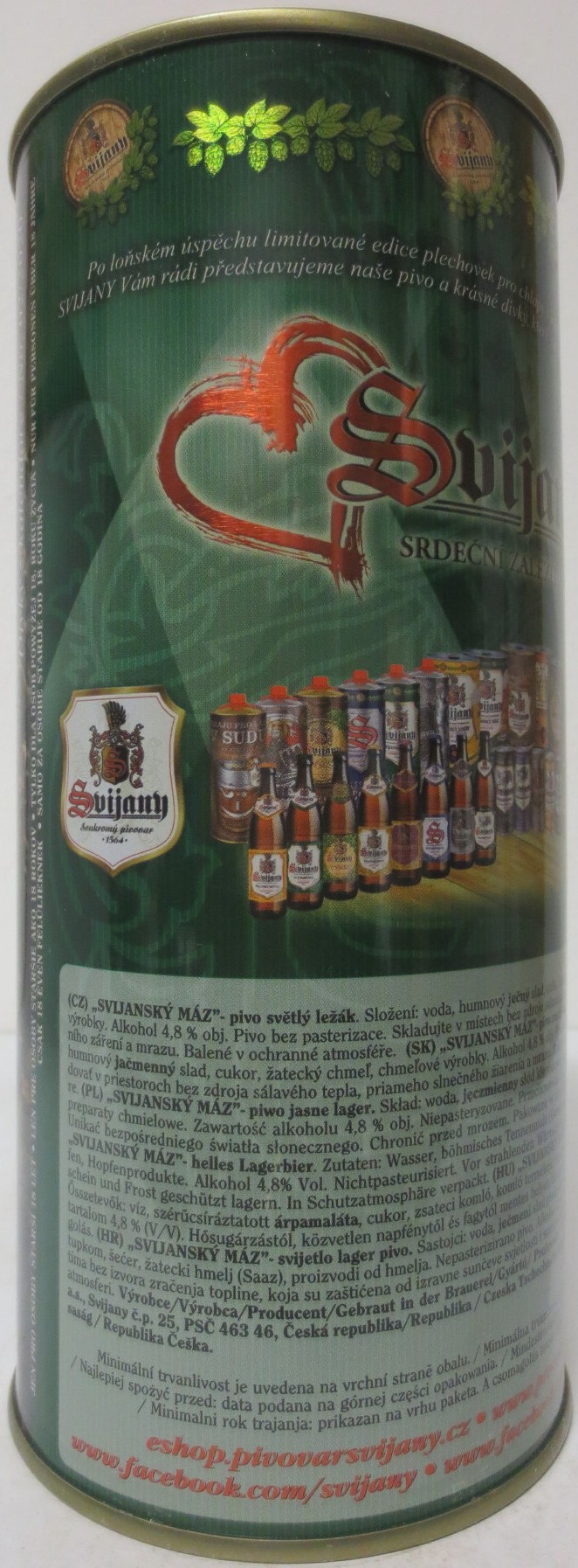 Svijany SVIJANSKÝ MÁZ dívky z kalendáře -No. 02/2020 (200cl)