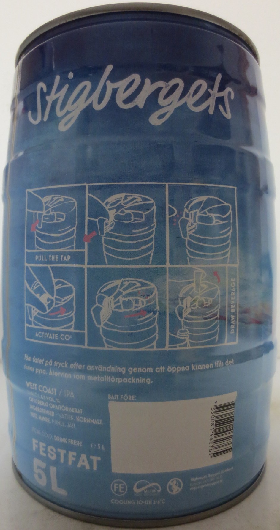 Stigbergets SCANDINAVIAN WEST COAST INDIA PALE ALE (5L) Nr.1 