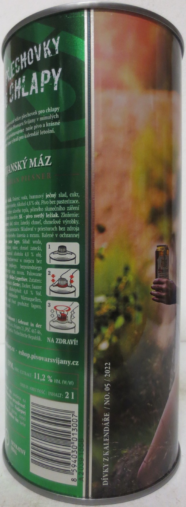 Svijany SVIJANSKÝ MÁZ dívky z kalendáře NO. 05/2022 (200cl)