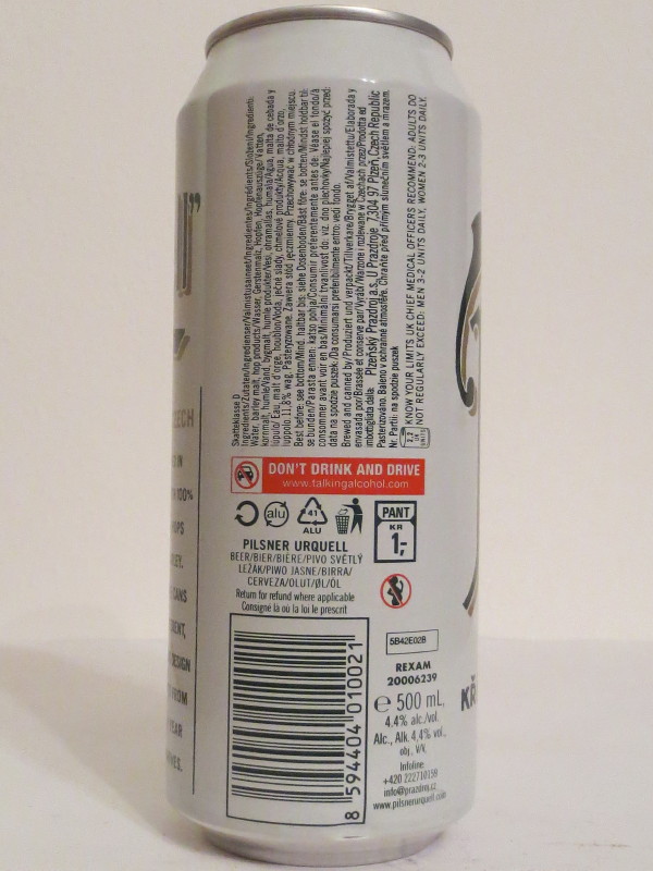 Pilsner Urquell (50cl) RETRO SET 2 Nr.4 (B/O)