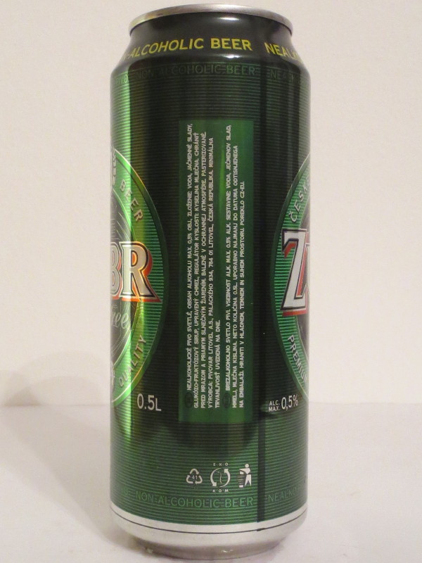 ZUBR Free č.1 (50cl) (B/O)