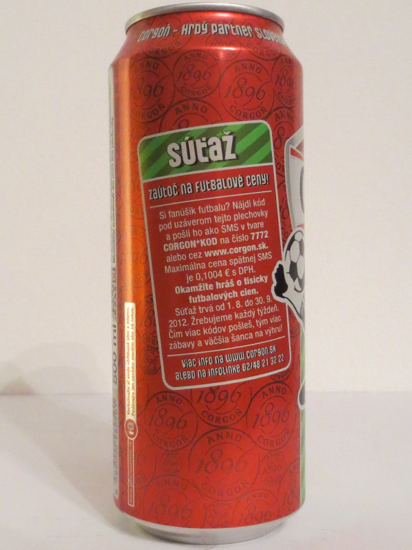 CORGOŇ zaútoč na fotbalové ceny 10% (50cl) (T/O)