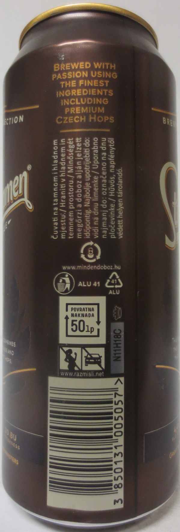 Staropramen EST. IN PRAGUE Dark (H) (50cl) (B/O) č.3