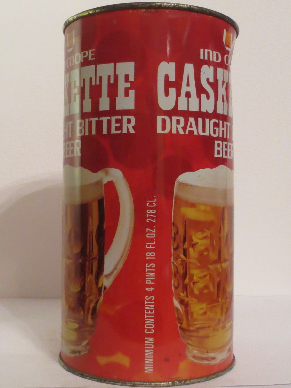 IND COOPE CASKETTE DRAUGHT BITTER BEER (278cl)