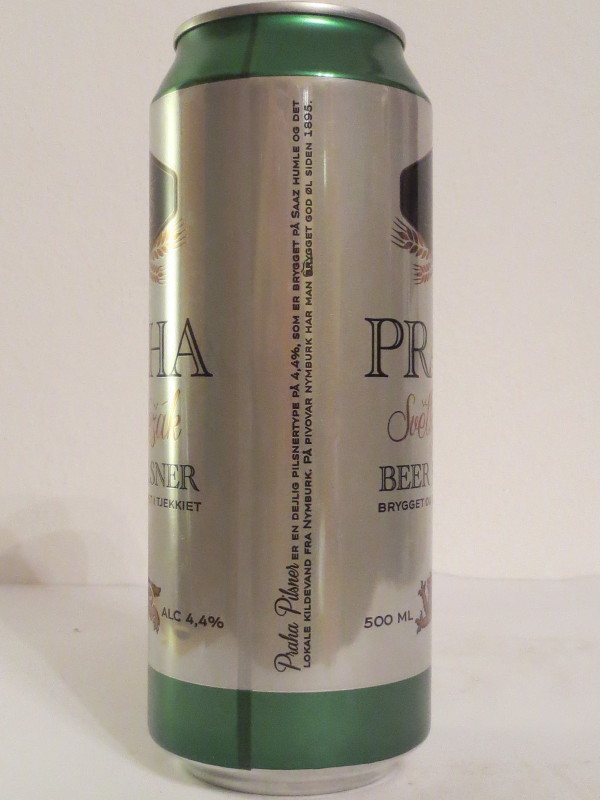 PRAHA Světlý Ležák BEER PILSNER (50cl) (B/O)