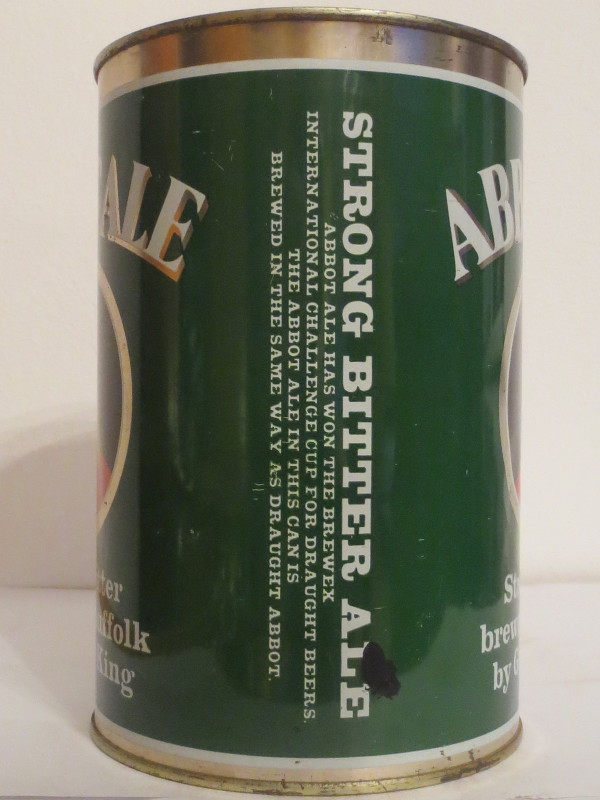 ABBOTALE strong bitter brewed in Suffolk by Greene King (222cl) Nr.1