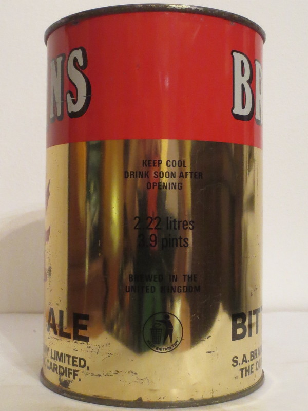 BRAINS BITTER ALE (222cl)