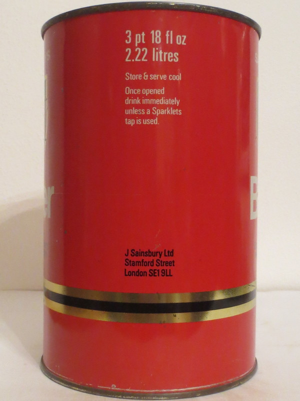 SAINSBURY´S Bitter (222cl) Nr.2