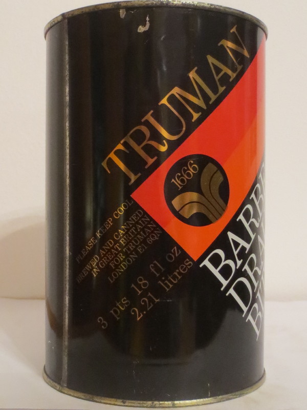 TRUMAN BARBECUE 4 DRAUGHT BITTER (221cl) Nr.1