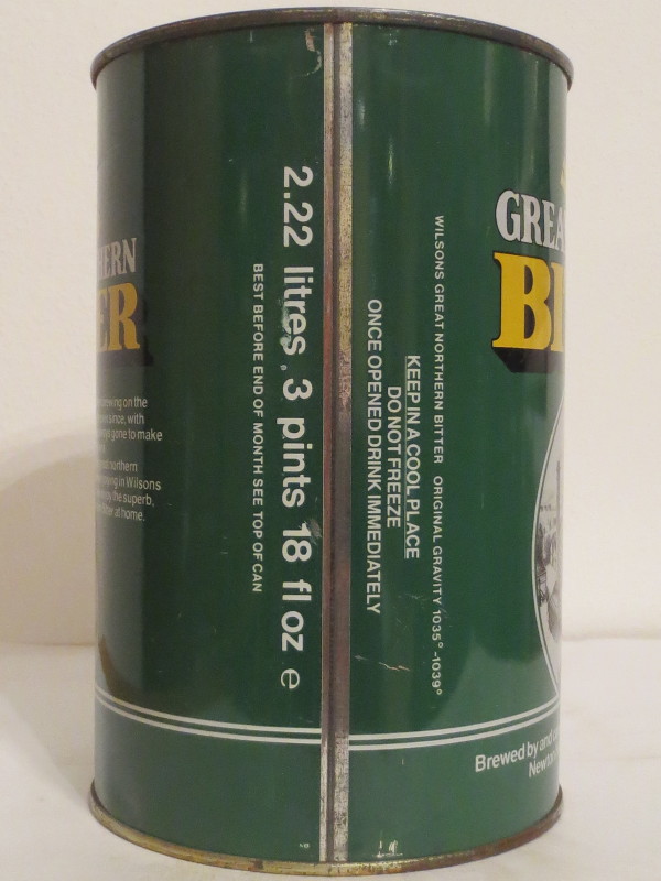 WILSONS GREAT NORTHERN BITTER (222cl) Nr.1