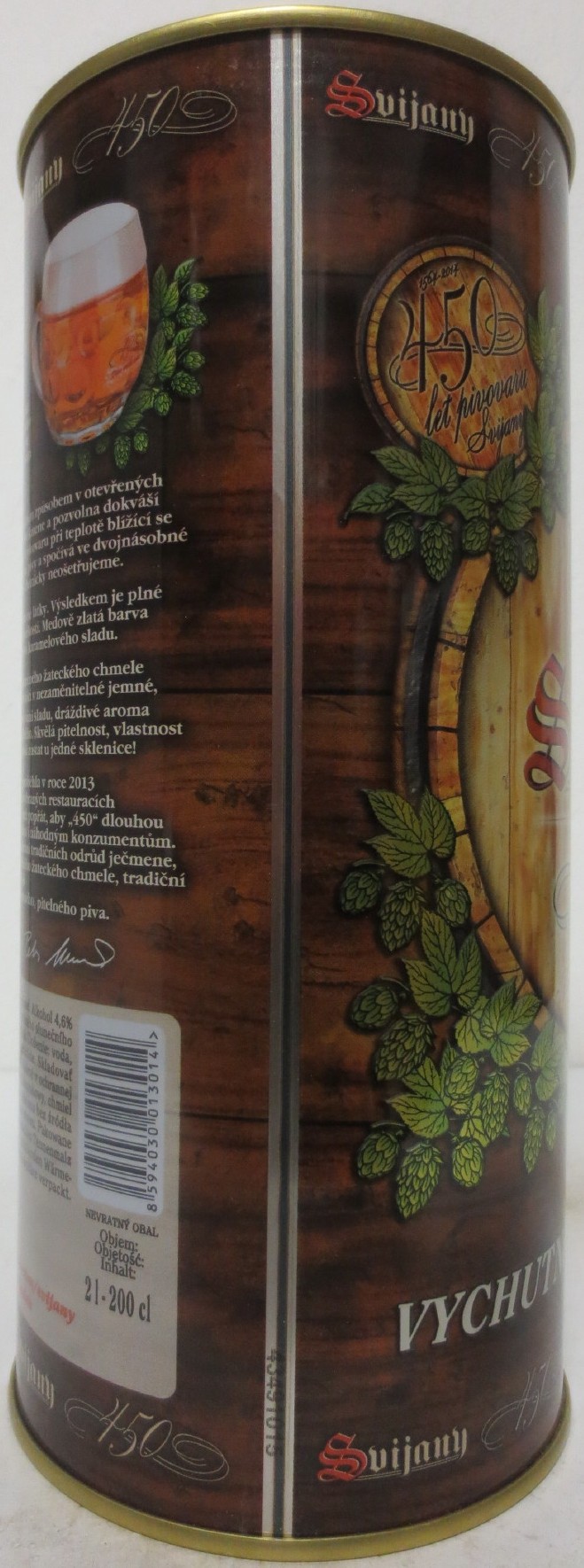 Svijany 450 Prémiový ležák 1564 (200cl) č.1 