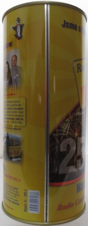 Svijany SVIJANSKÝ RYTÍŘ 12% Radio Contact FM 101,4 25 let Na zdraví s RCL (200cl) č.1