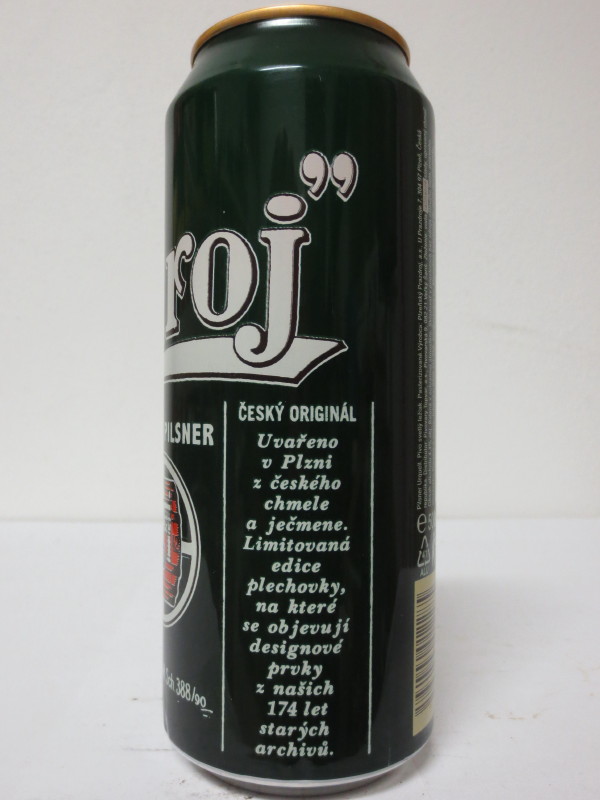 Prazdroj v PLZNI OLDŘICH BIBRDLIK KLADNO (50cl) (B/O) č.1