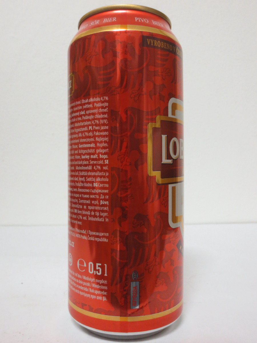 LOBKOWICZ LEŽÁK LAGER PREMIUM KNÍŽECÍ PIVOVAR (50cl) (B/O)