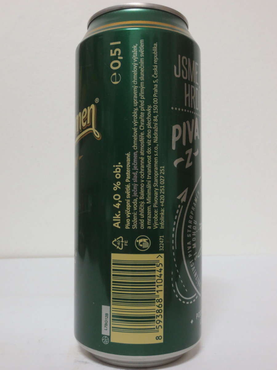Staropramen - Výčepní - kompletní série 2017 (50cl) (B/O)