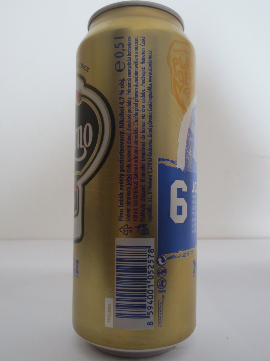 Starobrno MEDIUM Morava MISTŘI 2016-2017 KOMETA - 6 JOZEF KOVÁČIK (50cl) (B/O)