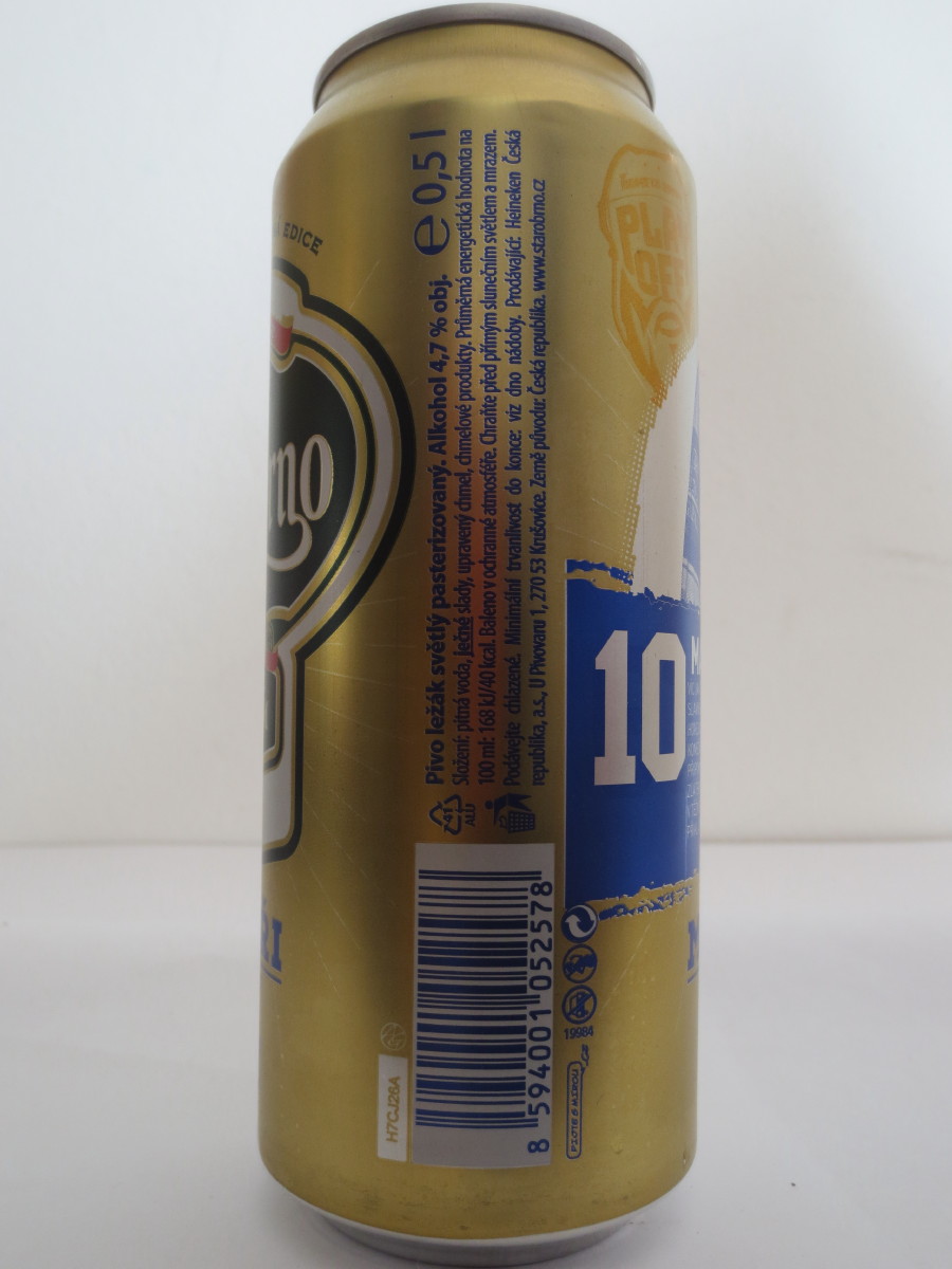 Starobrno MEDIUM Morava MISTŘI 2016-2017 KOMETA - 10 MARTIN ERAT (50cl) (B/O)