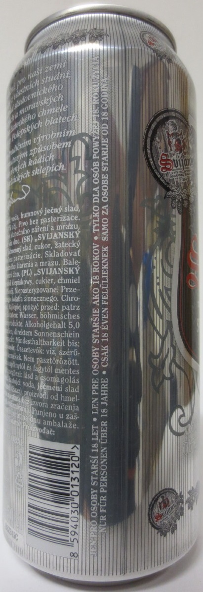 Svijany SVIJANSKÝ RYTÍŘ (50cl) (B/O)