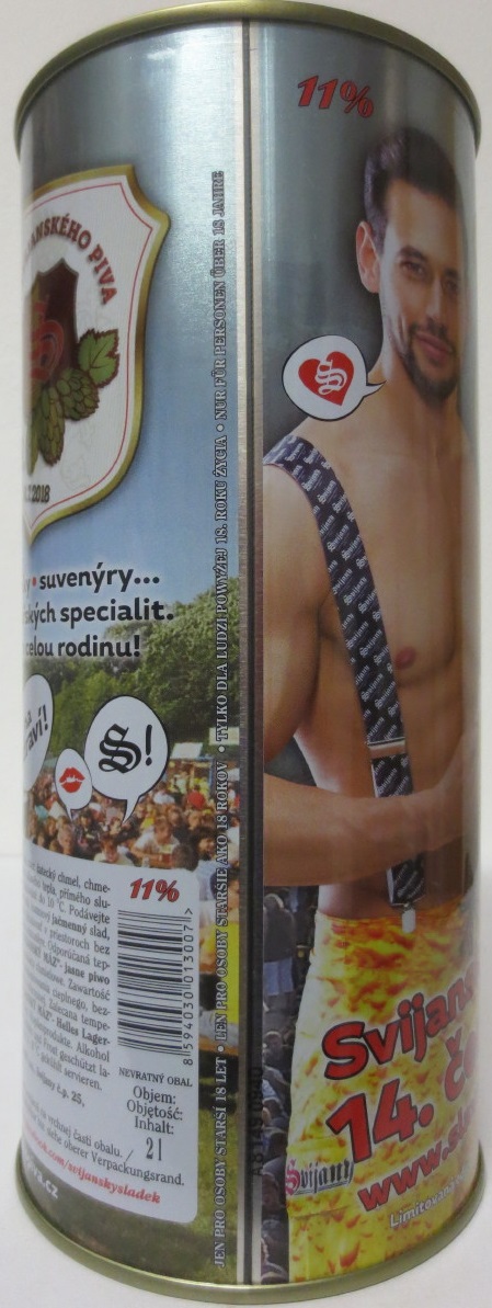 Svijany SVIJANSKÝ MÁZ 29. SLAVNOSTI SVIJANSKÉHO PIVA 14.7.2018 (200cl)