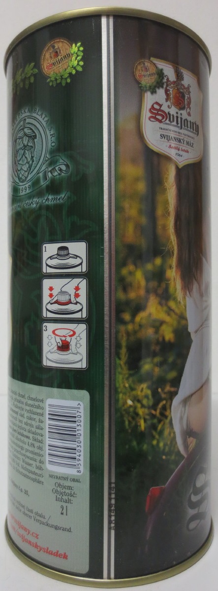 Svijany SVIJANSKÝ MÁZ dívky z kalendáře č.08/2018 (200cl)