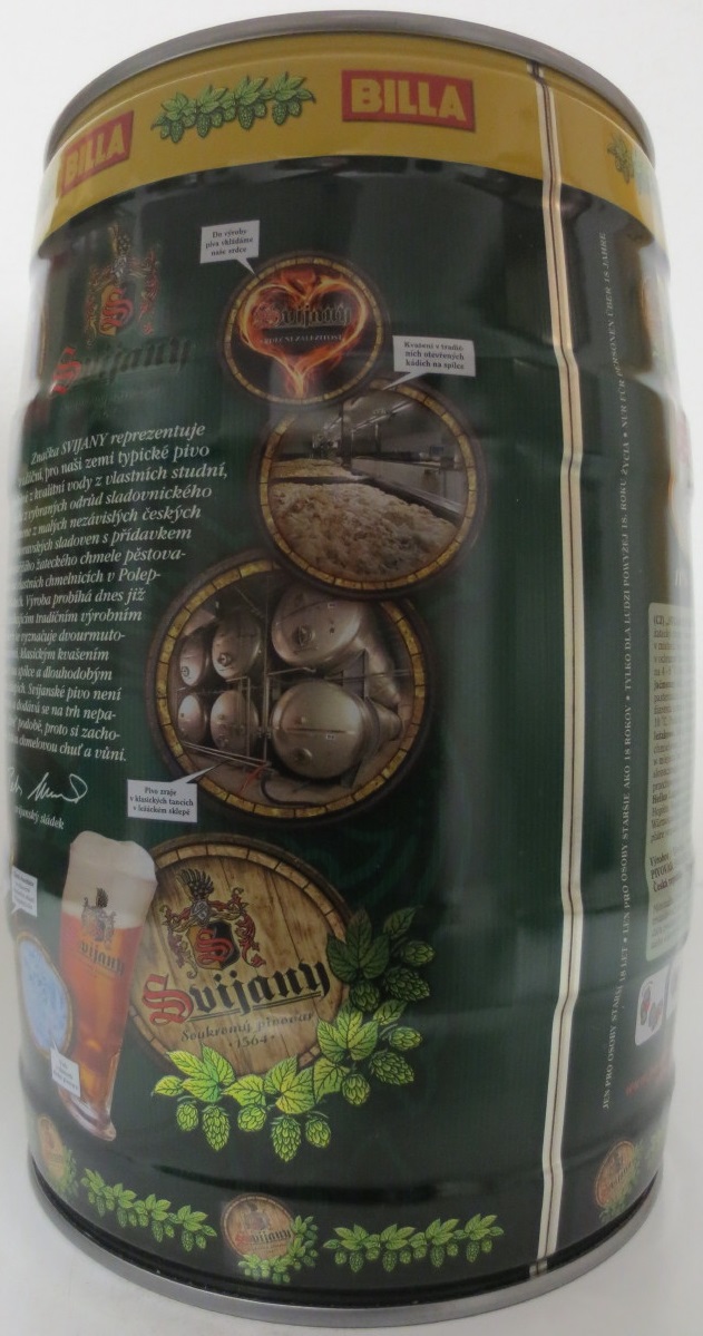 Svijany SVIJANSKÝ MÁZ - Světlý ležák - 1564 - BILLA