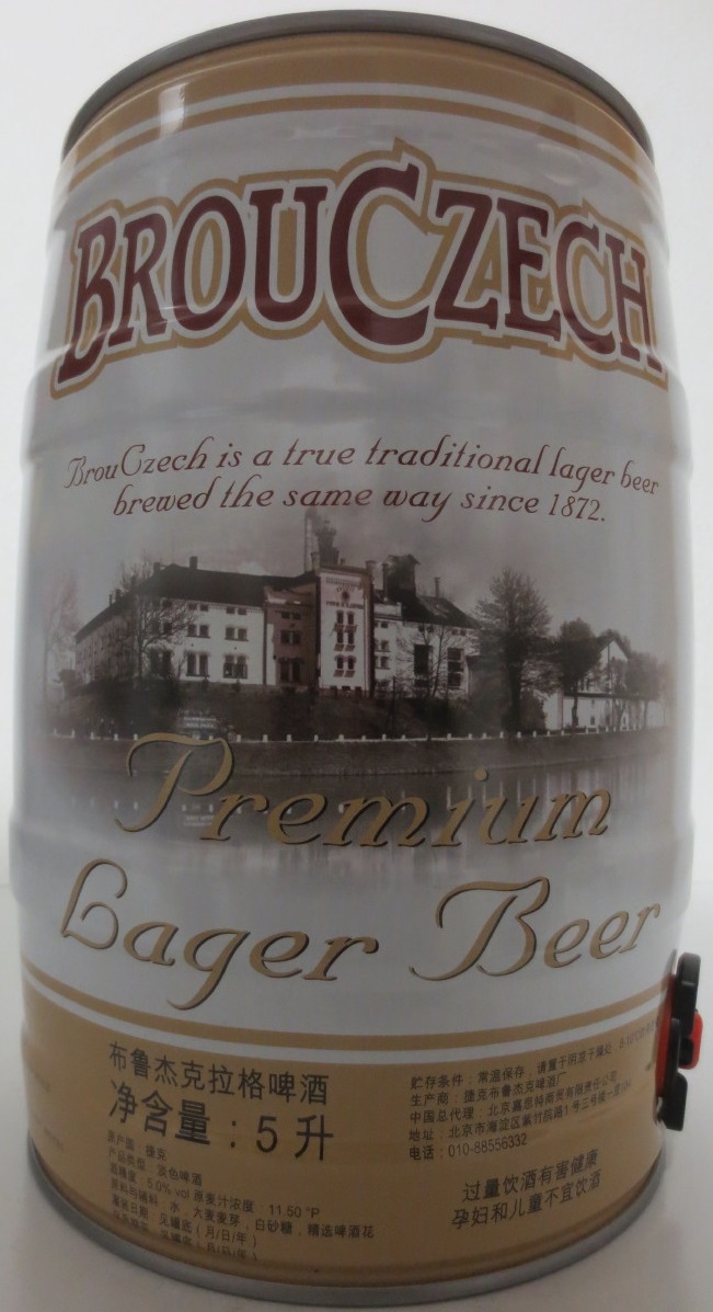 BROUCZECH Premium Lager Beer 
