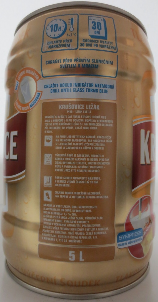 KRUŠOVICE KRÁLOVSKÝ PIVOVAR LEŽÁK