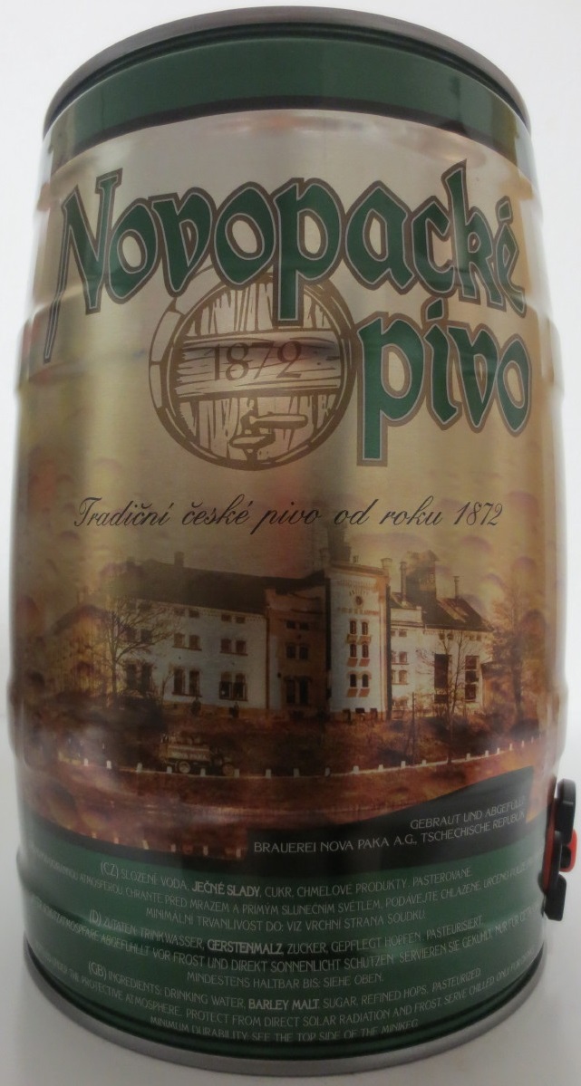 Novopacké pivo Tradiční české pivo od roku 1872 č.3