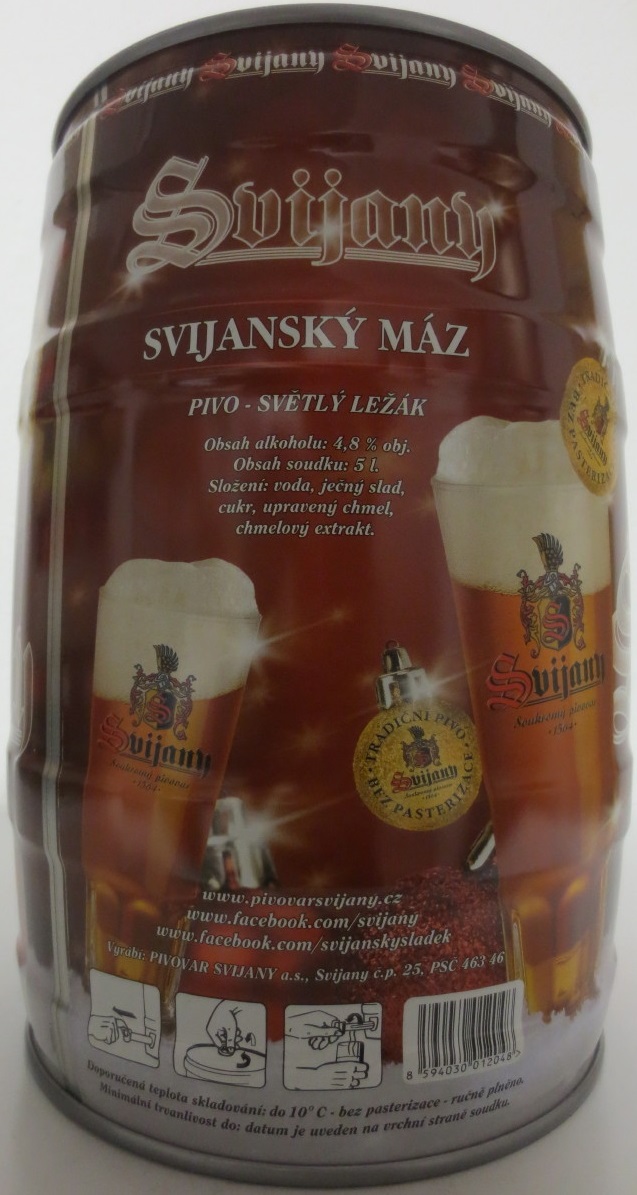 Svijany SVIJANSKÝ MÁZ VYCHUTNEJTE SI SVIJANY! (5L) č.1