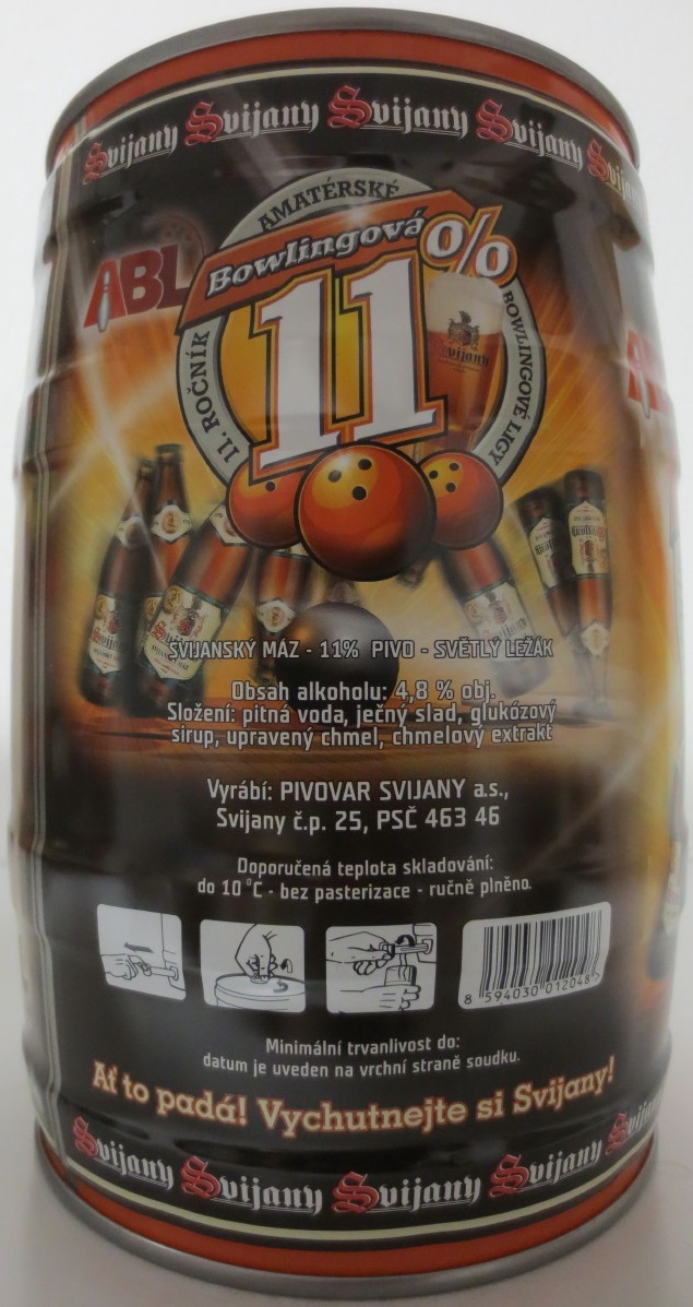 Svijany SVIJANSKÝ MÁZ 11.ROČNÍK AMATERSKÉ BOWLINGOVÉ LIGY