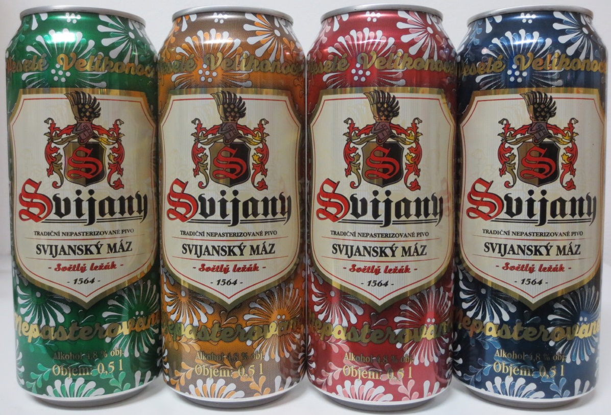 Svijany Nepasterizované Veselé Velikonoce (50cl) (B/O) červená