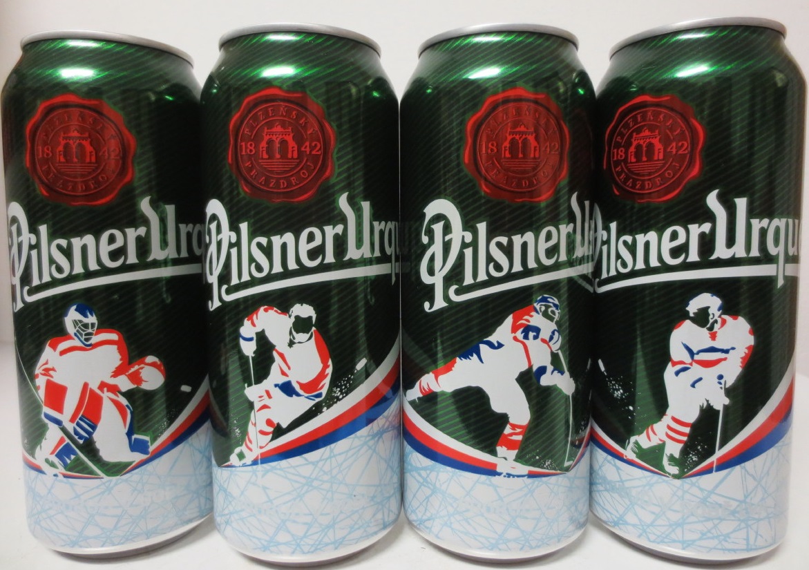 Pilsner Urquell HRDÝ PARTNER ČESKÉHO HOKEJE (50cl) (B/O) Nr.1