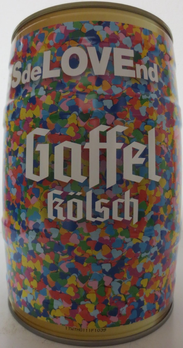 Gaffel kölsch FASSdeLOVEnd (5L) Nr.1
