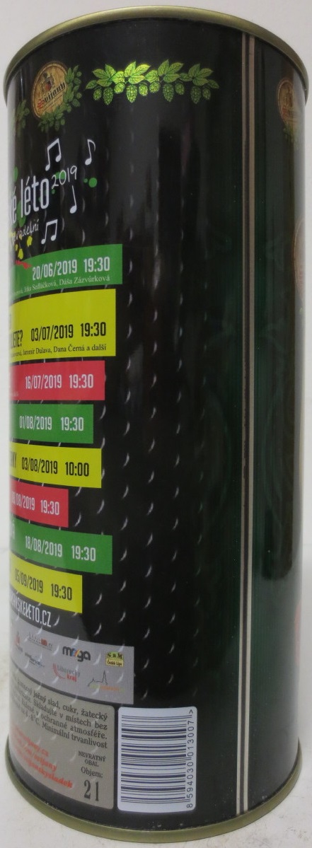 Svijany SVIJANSKÝ MÁZ PLECHOVKA nejen PRO CHLAPY Křiženské léto 2019 (200cl) č.1