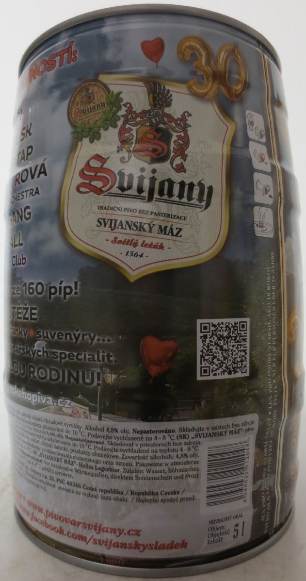 Svijany SVIJANSKÝ MÁZ 30. SLAVNOSTI SVIJANSKÉHO PIVA