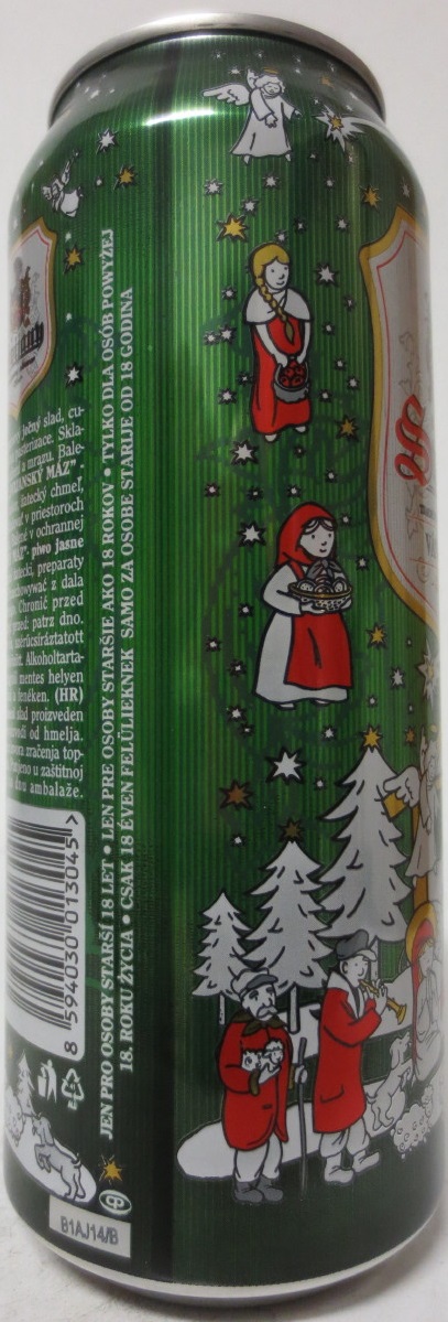 Svijany VÁNOČNÍ MÁZ Světlý ležák (50cl) (B/O)