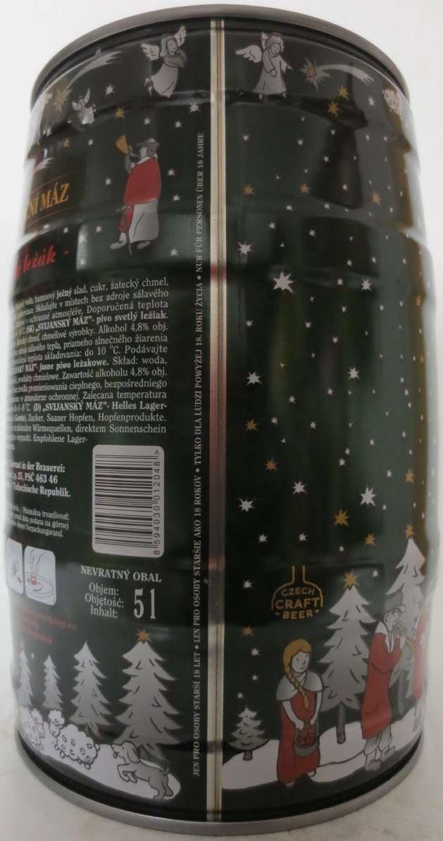 Svijany VÁNOČNÍ MÁZ Světlý ležák