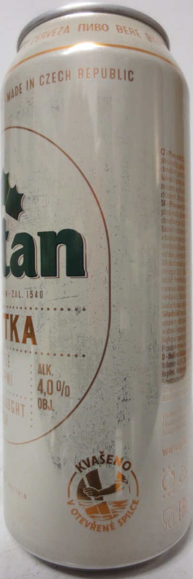 Platan DESÍTKA SVĚTLÉ VÝČEPNÍ PALE DRAUGHT BEER (50cl) (B/O) č.1