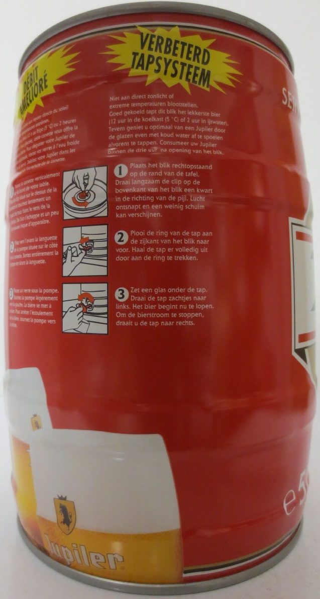 Jupiler BREWED AND CANNED IN BELGIUM (5L) Nr.3