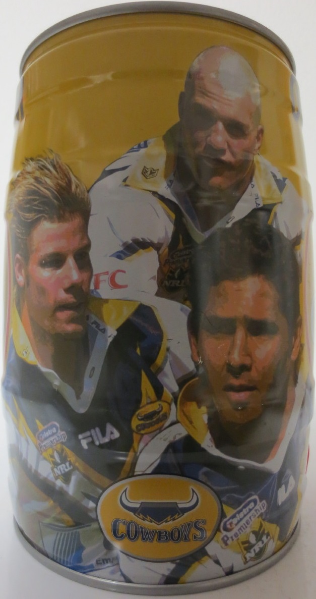CASTLEMAIN XXXX GOLD LAGER 5 Litres OUR TEAM LIMITED EDITION (5L) Nr.1