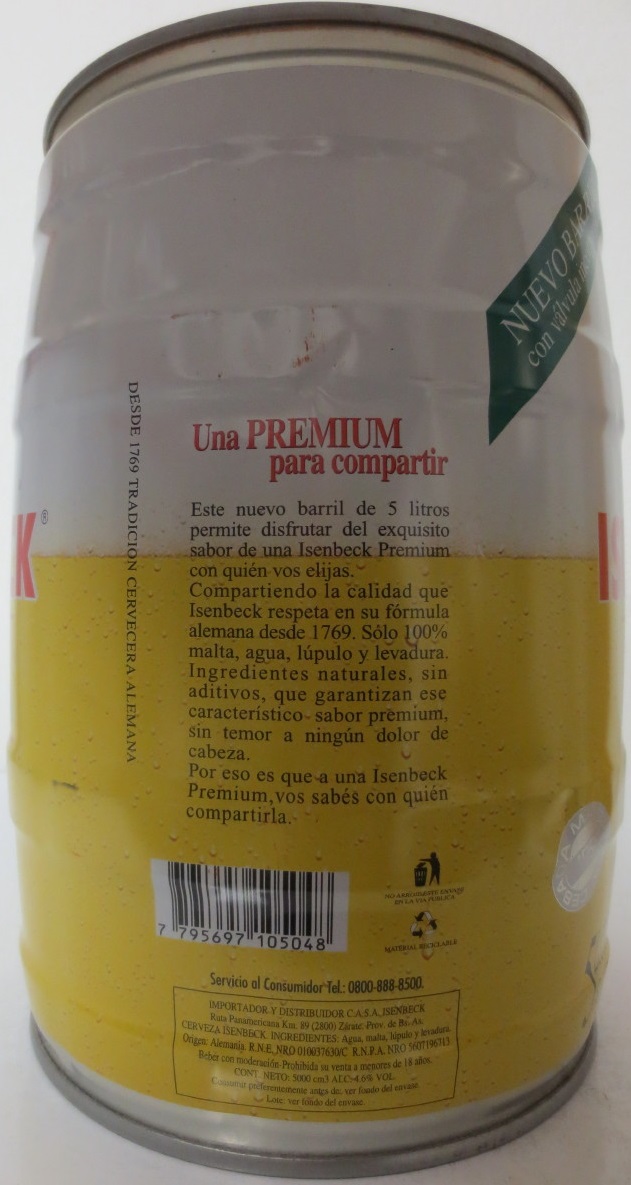 ISENBECK PREMIUM ARGENTINA Nr.2