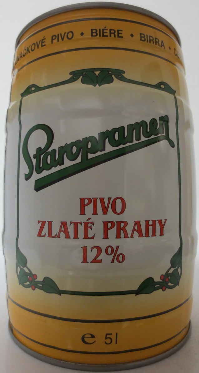 Staropramen PIVO ZLATÉ PRAHY 12% 