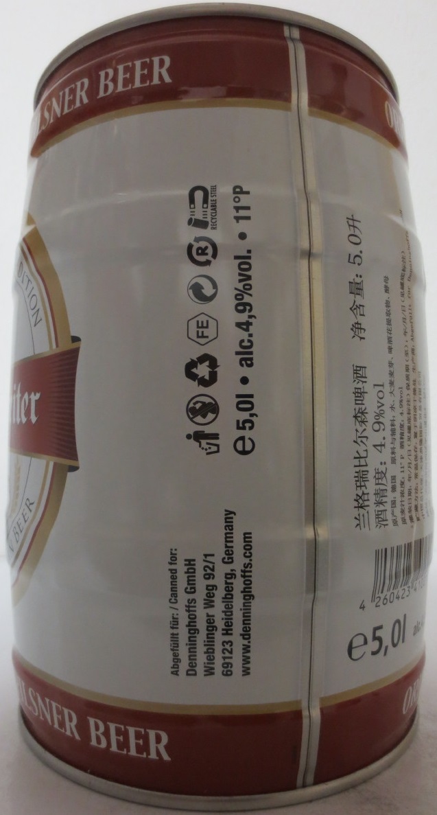 Lanzenreiter Pilsener (5L) Nr.1