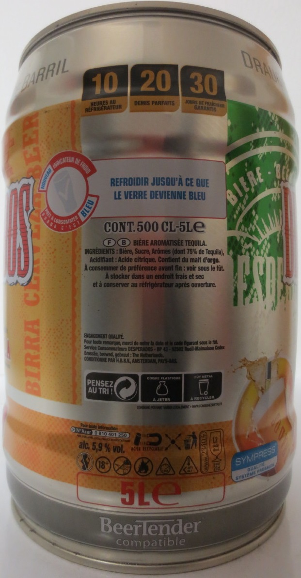 DESPERADOS TEQUILA (5L) Nr.1 