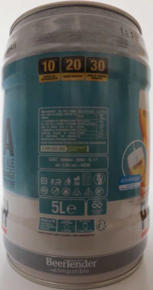 PELFORTH IPA INDIA PALE ALE (5L) Nr.1