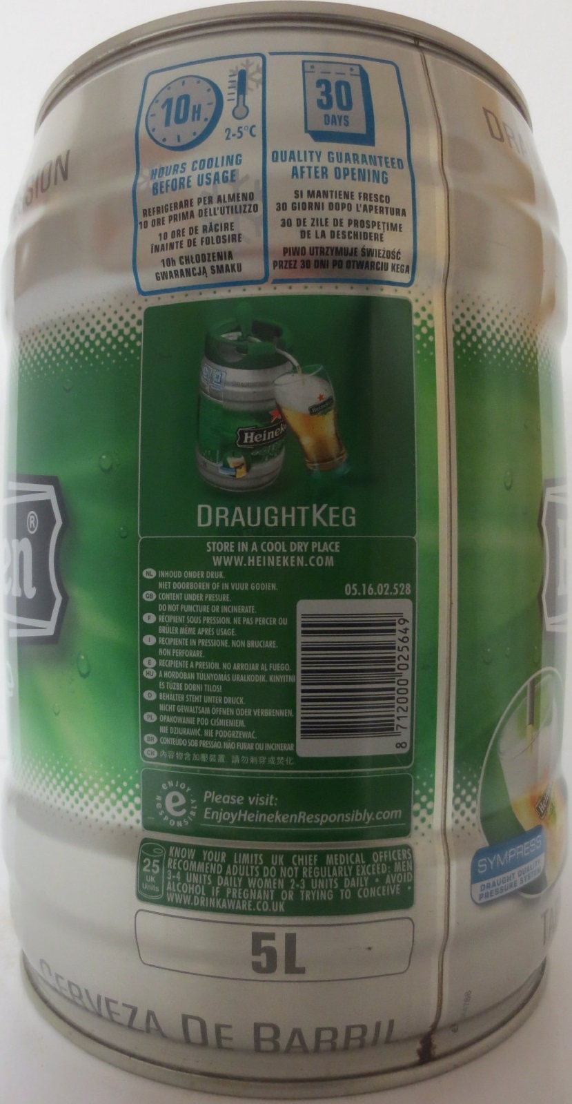 Heineken DRAUGHT KEG (5L) Nr.1