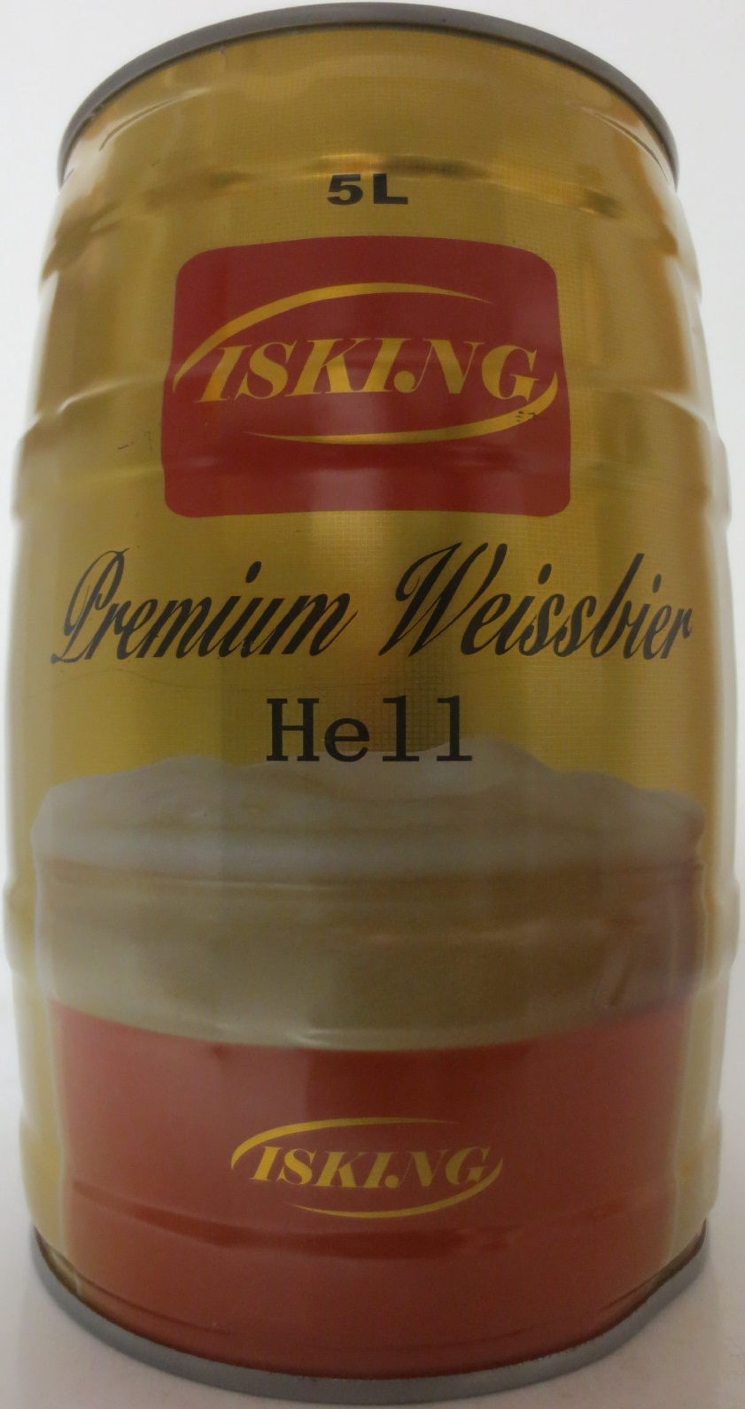 ISKING Premium Weissbier Hell (5L) Nr.1