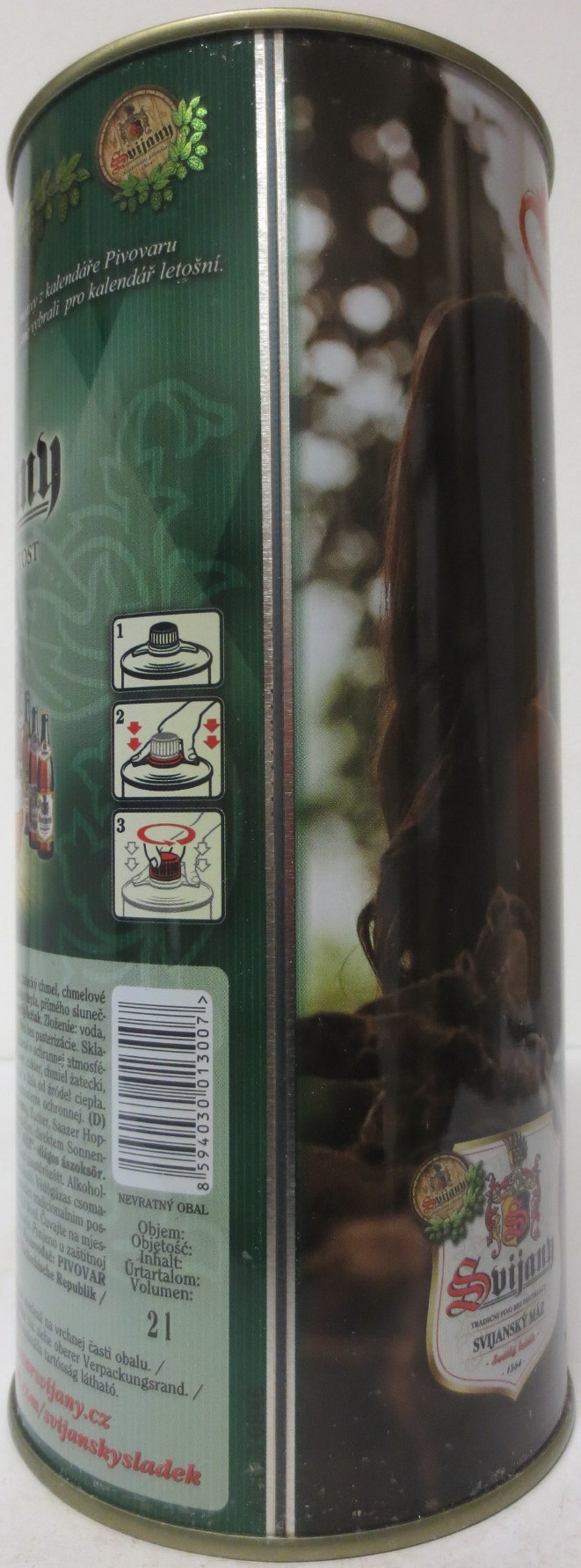 Svijany SVIJANSKÝ MÁZ dívky z kalendáře /No. 03/2019 (200cl)