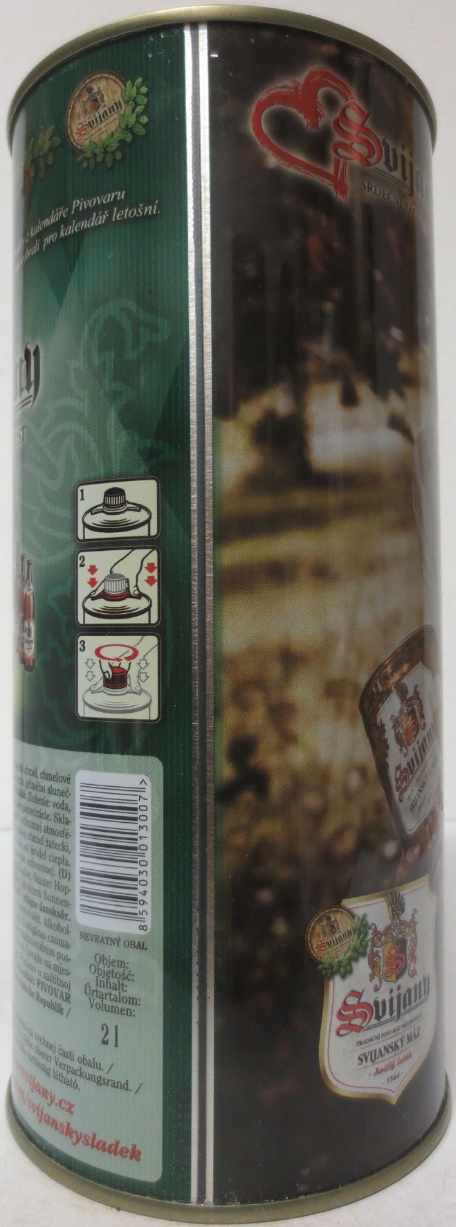 Svijany SVIJANSKÝ MÁZ dívky z kalendáře /No. 11/2019 (200cl)
