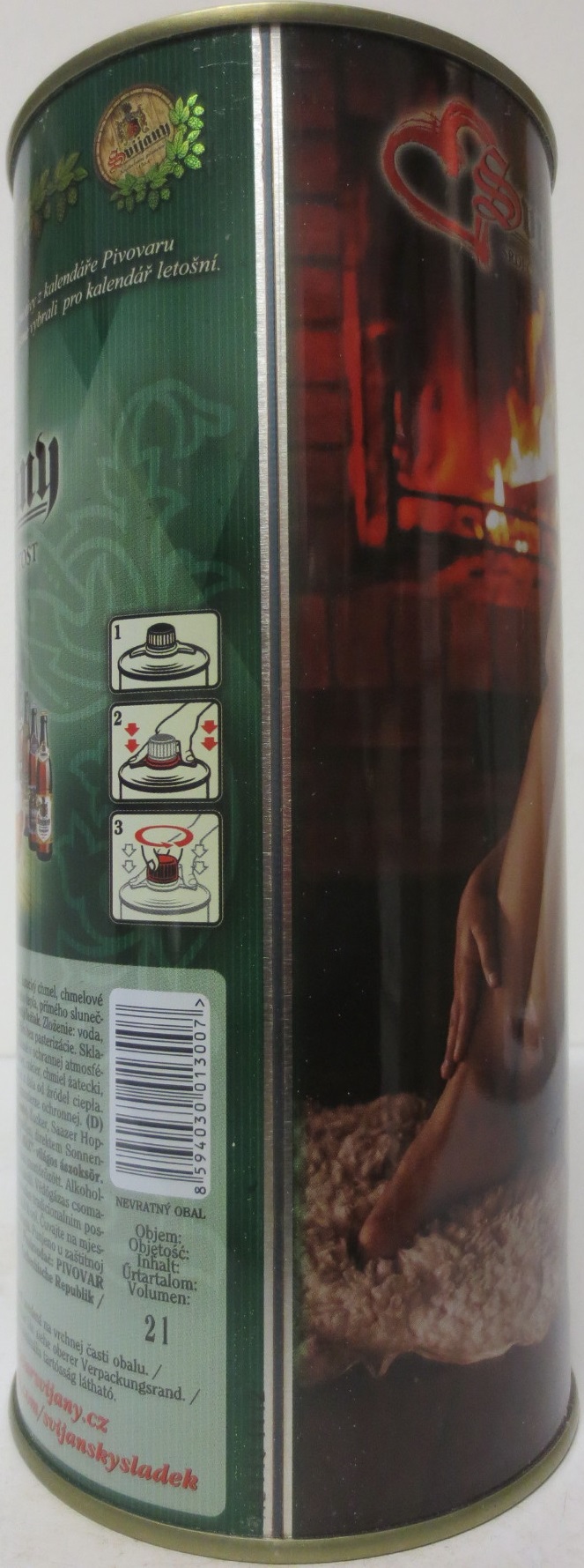 Svijany SVIJANSKÝ MÁZ dívky z kalendáře /No. 12/2019 (200cl)